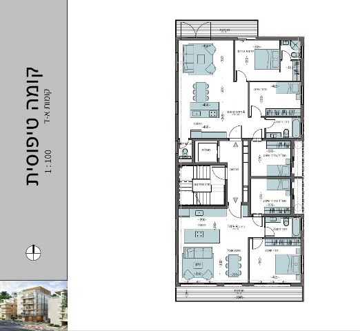 דירה 3 חדרים  תל אביב נחלת ביניימין 342-IBL-6257