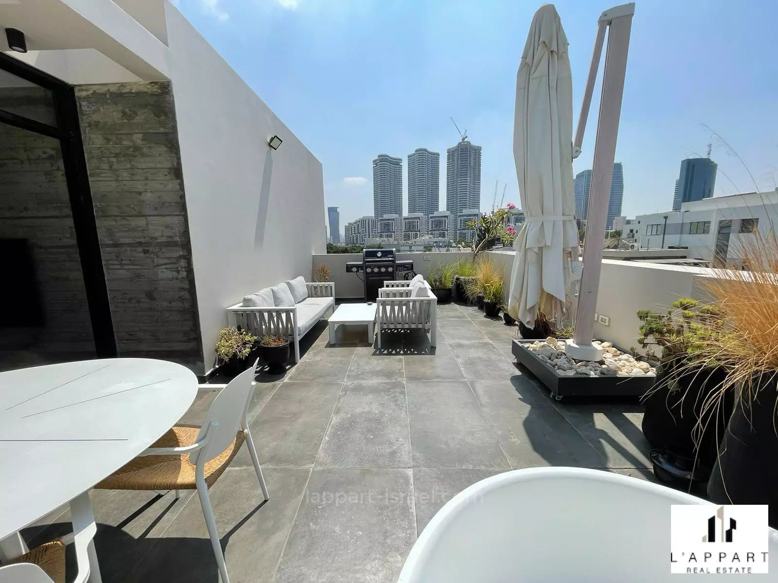 Duplex-Penthouse 3 pièces  Tel Aviv Lev Tel-Aviv 175-IBL-3389