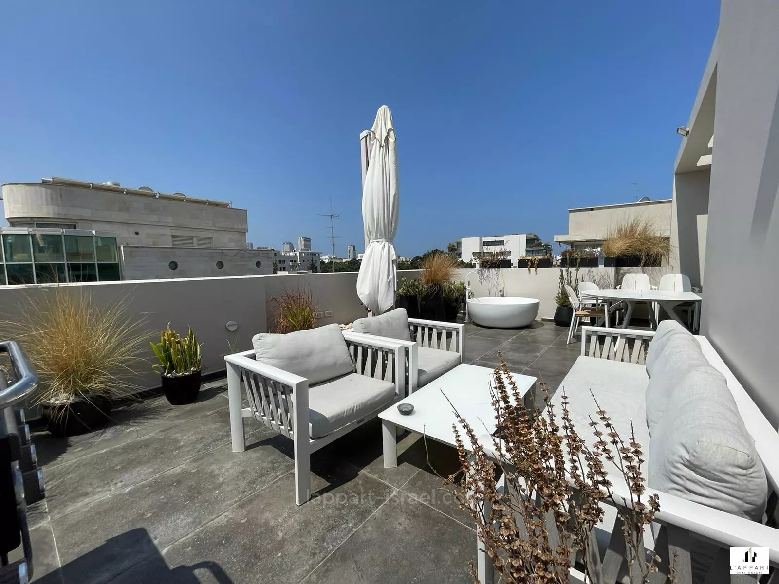 Duplex-Penthouse 3 pièces  Tel Aviv Lev Tel-Aviv 175-IBL-3389