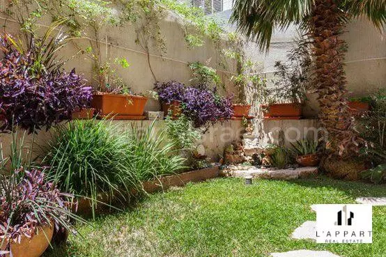 Rez de jardin 3 pièces  Tel Aviv quart de la mer 175-IBL-3392