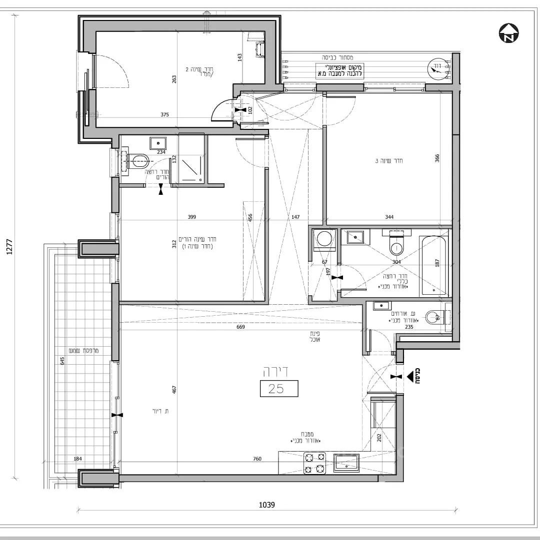 Appartement 4 pièces  Jerusalem Kiryat Yovel 226-IBL-1785