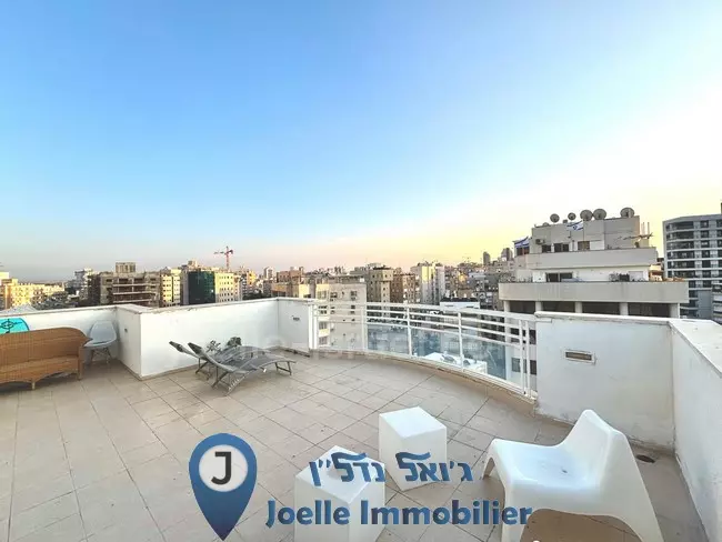 Penthouse 5 pièces  Netanya Centre Ville 316-IBL-1756