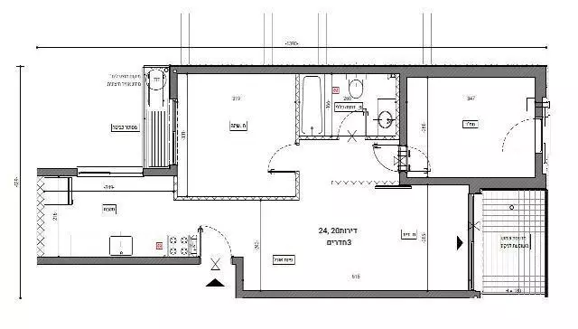 Appartement 3 pièces  Bat yam Bat yam 342-IBL-6303