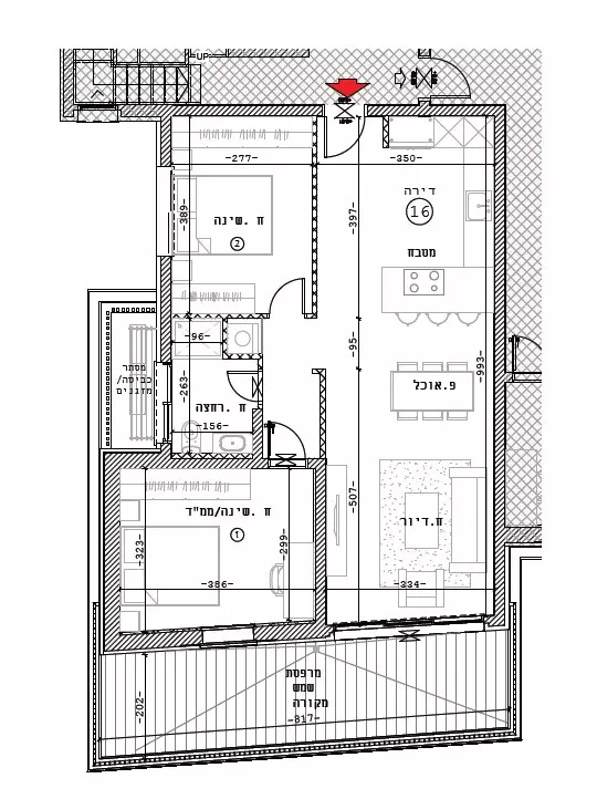 Appartement 2 pièces  Bat yam Bat yam 342-IBL-6581