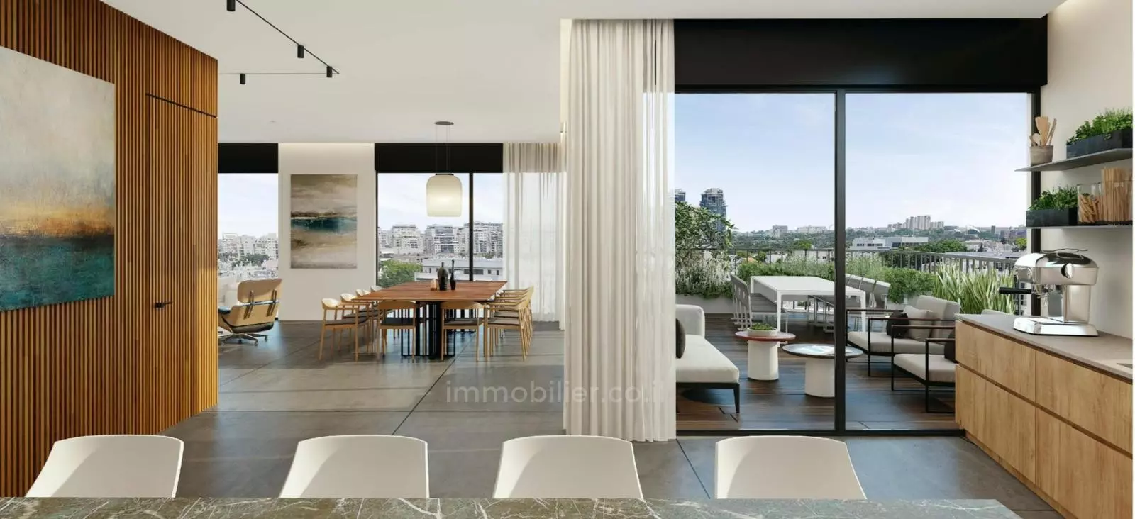 Penthouse 4 pièces  Tel Aviv Hatsafon hayachan 457-IBL-1070