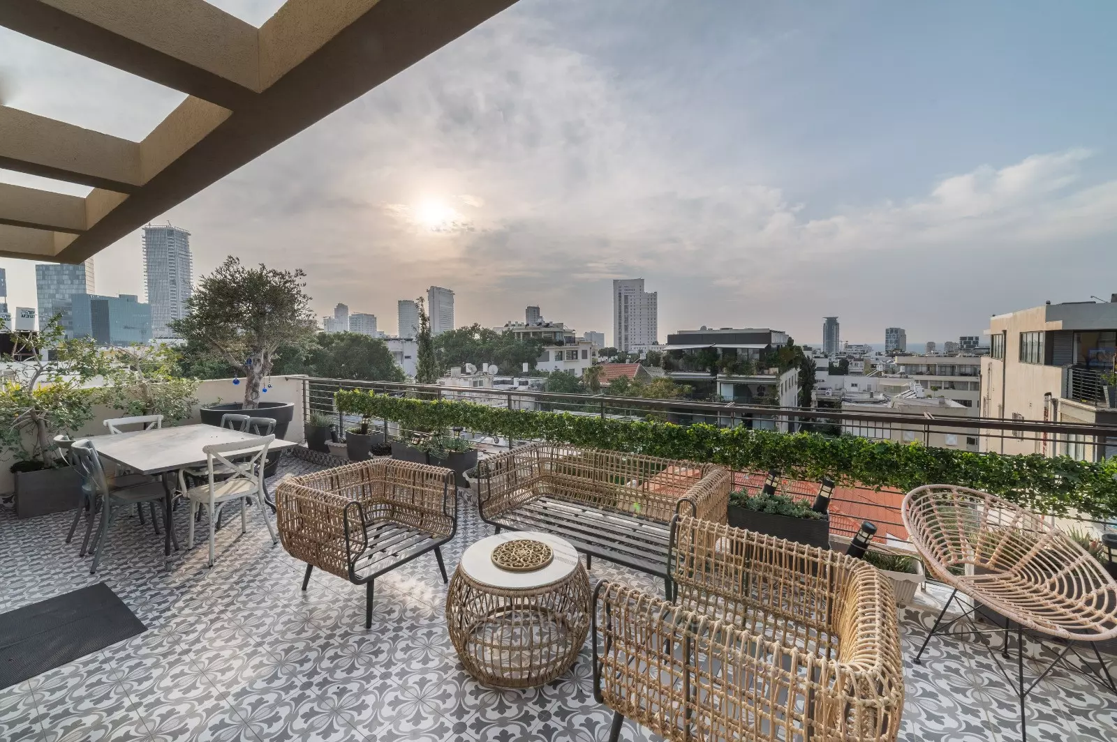 Duplex-Penthouse 4 pièces  Tel Aviv Lev Tel-Aviv 457-IBL-1233