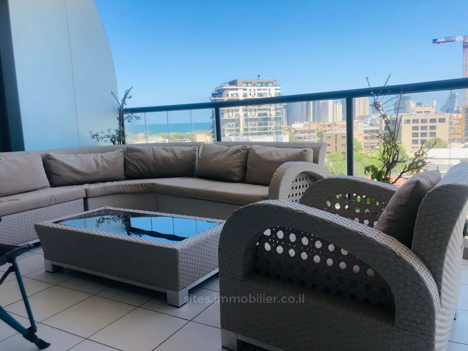 Mini-Penthouse 4 pièces  Tel Aviv Florentine 457-IBL-1249