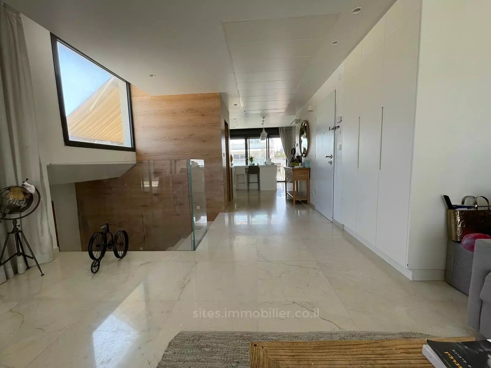 Duplex-Penthouse 4 pièces  Tel Aviv Centre Ville 457-IBL-1308