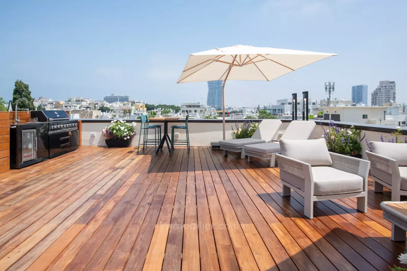 Penthouse 4 pièces  Tel Aviv Centre Ville 457-IBL-1362