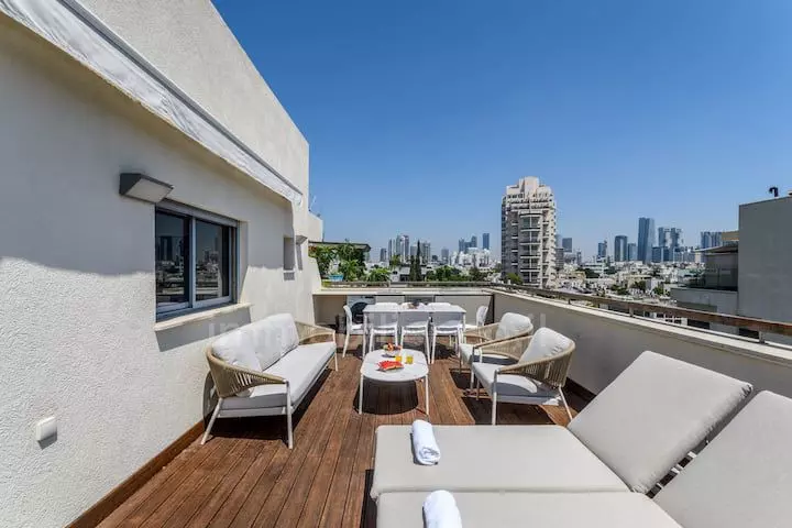 Duplex 3 pièces  Tel Aviv Dizengof 457-IBL-1402