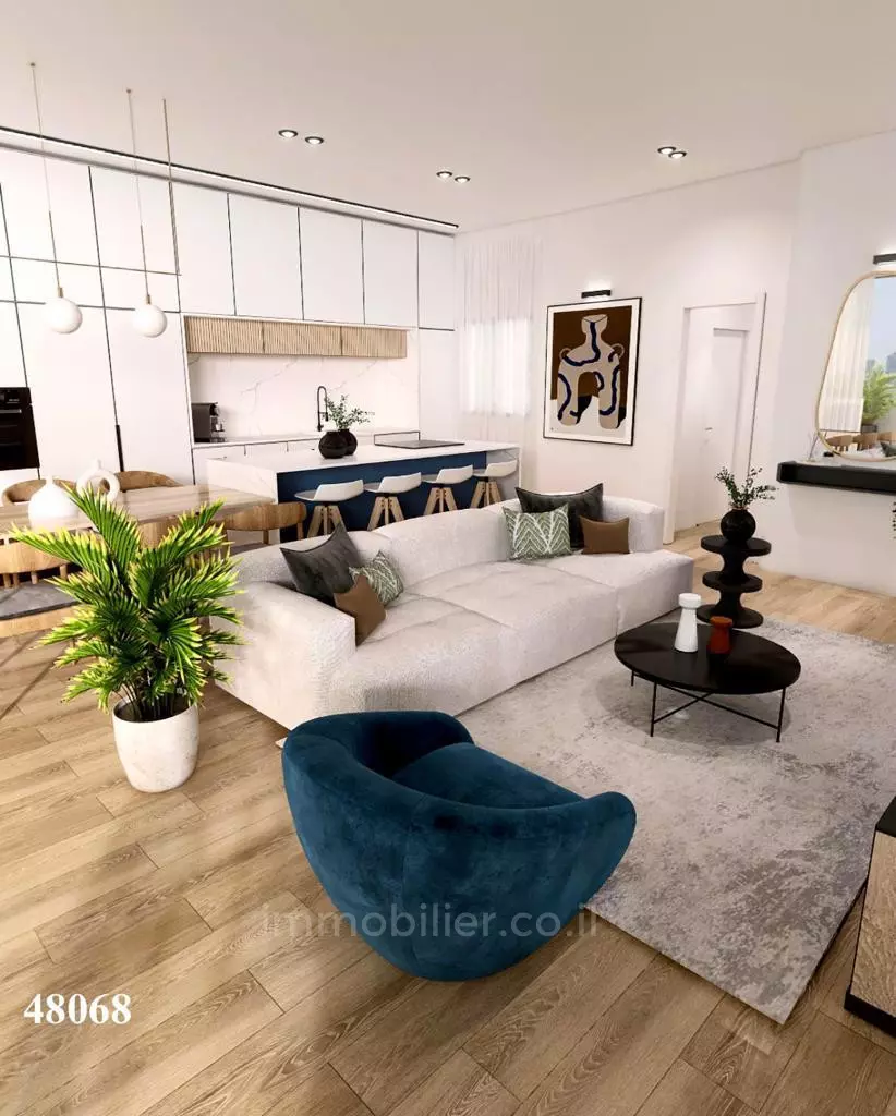 Penthouse 4 pièces  Tel Aviv Centre Ville 457-IBL-1441