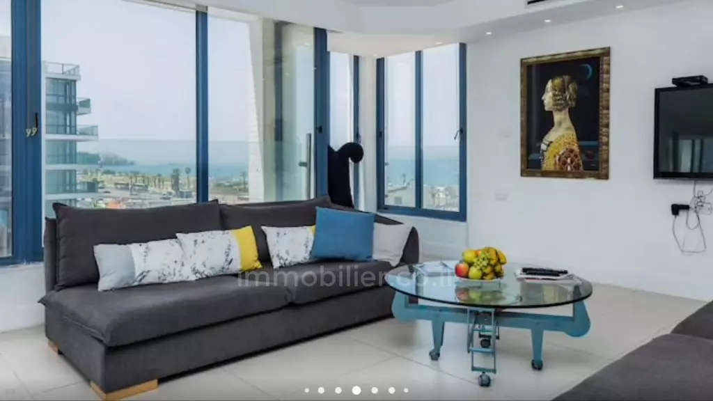 Duplex-Penthouse 4.5 pièces  Tel Aviv 1ere ligne mer 457-IBL-668