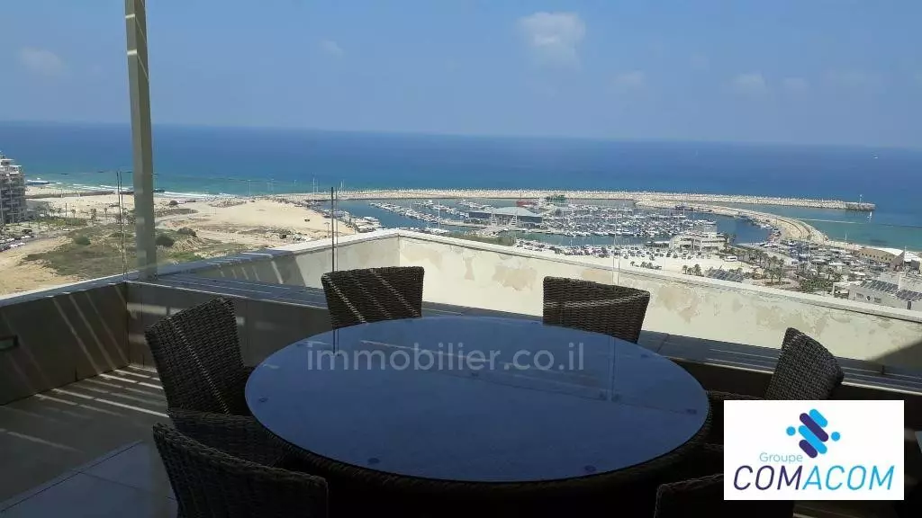 Mini-Penthouse 4.5 pièces  Ashdod Marina 511-IBL-1192